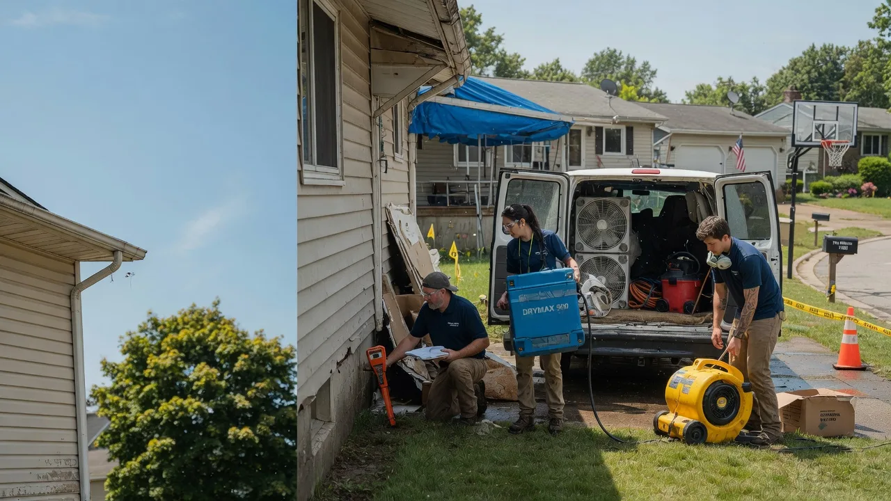 Ceiling Leak Cleanup in Oakdale, NE near me